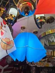 Flower Petal Pendant Light - Red & Blue Available - 3