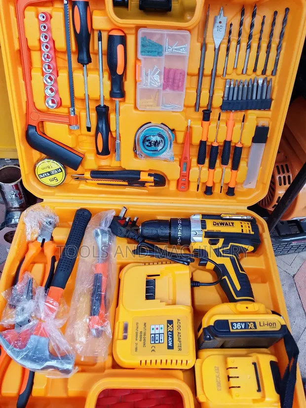 Dewalt 36V Cordless Drill Set - Brand New - 1