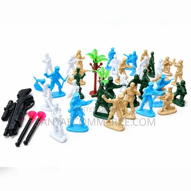 Kids Miniature Army Soldier Action Figures Toy Set - 1