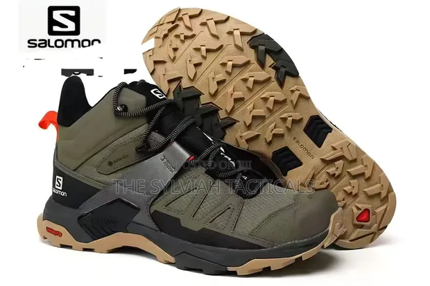 Original Salomon Hiking Waterproof Tactical Boots - 1