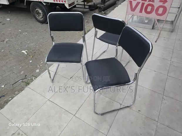 Reception Padded Seat Modern Chair - 1