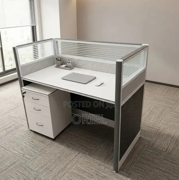 1-Seater Staff Office Workstation - 1