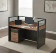 1-Seater Staff Office Workstation - 2