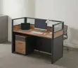 1-Seater Staff Office Workstation - 5