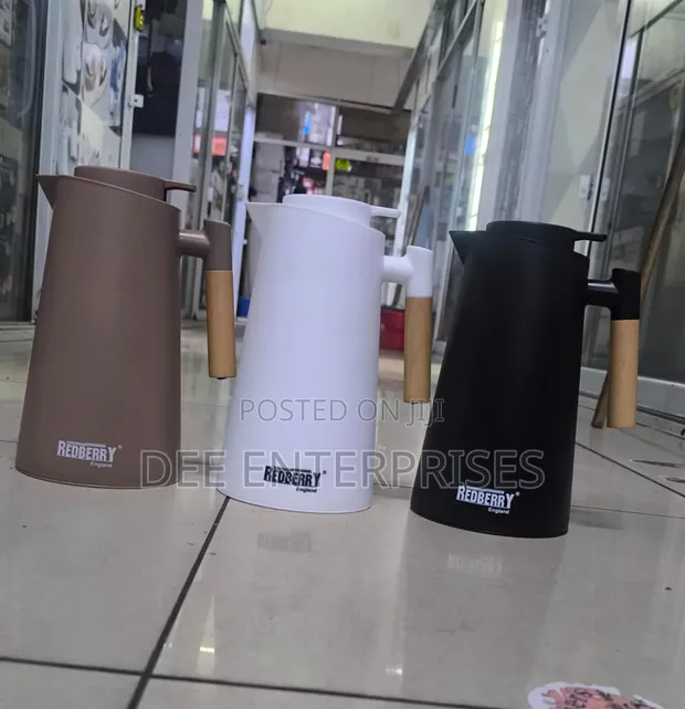Redberry Flask with Bamboo Handle - 1Ltr - 1