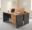 2-Seater Staff Workstation - Locally Made - 1