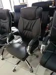 Leather Adjustable Swivel Office Chair - 4