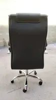 Leather Adjustable Swivel Office Chair - 5