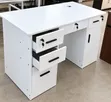 Boss Office Products Executive Desk - White - 2