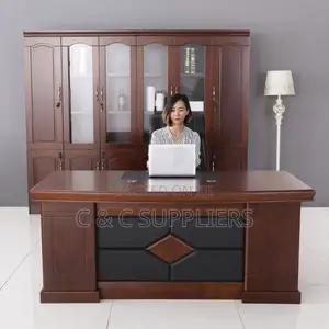 Advanced Mahogany Boss Table - 1600mm