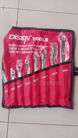 Ring Spanner Set - Double-Ended Metric