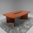 Executive Mahogany Meeting Table - 12 Seater - 1