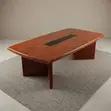 Executive Mahogany Meeting Table - 12 Seater - 5