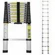 4.1m Telescopic Aluminium Ladder - 2