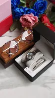 New Ladies Gift Set - Sunglasses, Watch, Bracelet - 1