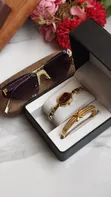 New Ladies Gift Set - Sunglasses, Watch, Bracelet - 2