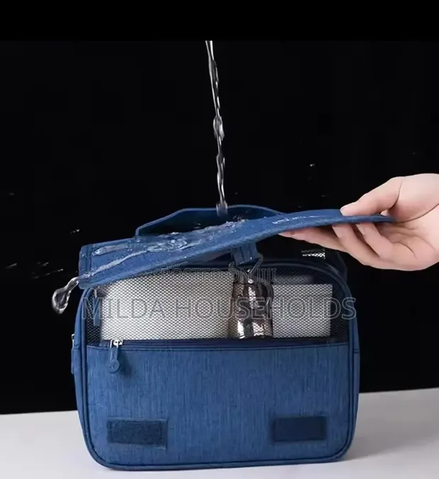 High Quality Foldable Cosmetic Bag with Hook - 1