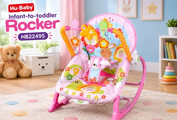 Hu-Baby Infant-to-Toddler Rocker HB22495 - 1
