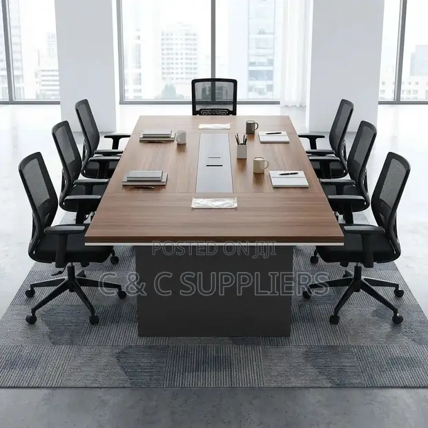 Brown Imported Conference Table - 200cm - 1