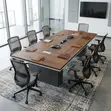 Brown Imported Conference Table - 200cm - 4
