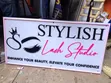 Illuminated 2D Signage for Beauty & Lash Studios - 1