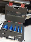 Blue Diamond-Coated Hole Saw Drill Bits - 2