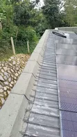 Concrete Gutter Waterproofing with APP Membrane - 2