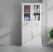 Office Filing Cabinet - 2 Door, White - 1