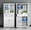 Office Filing Cabinet - 2 Door, White - 4