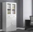 Office Filing Cabinet - 2 Door, White - 5