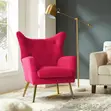 Fabric Accent Chair for Modern Living Room - 1