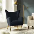 Fabric Accent Chair for Modern Living Room - 2