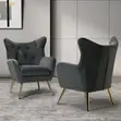 Fabric Accent Chair for Modern Living Room - 4