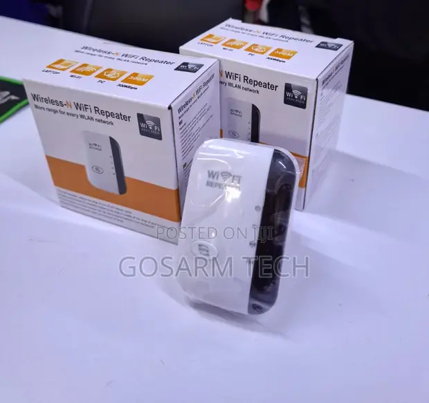 N300 Wireless-N WiFi Range Extender Repeater/AP - 1