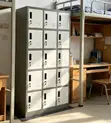 15-Compartment Office Locker Cabinet - 5