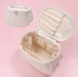 Portable Cosmetic & Toiletry Bag - Cream, Pink, Brown - 3