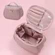 Portable Cosmetic & Toiletry Bag - Cream, Pink, Brown - 4