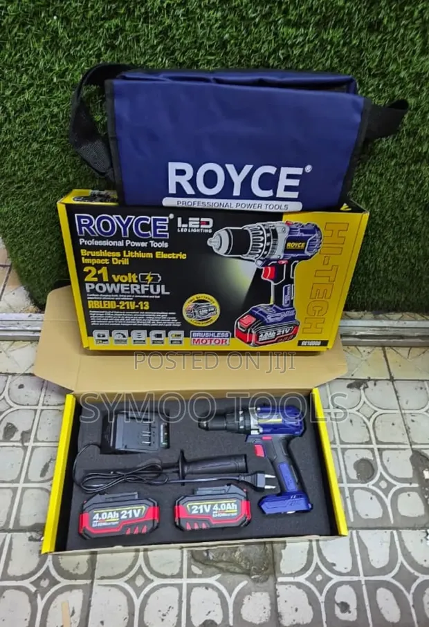 Royce 21V Brushless Cordless Impact Drill - 1