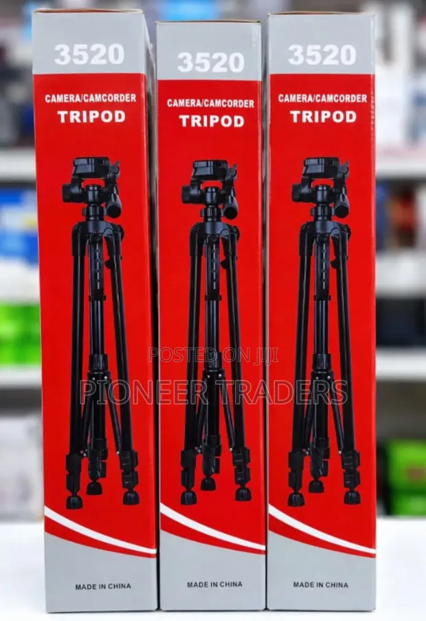 3520 Camera/Camcorder Tripod - 1