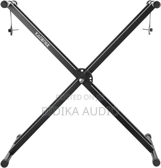 Kadence Universal Keyboard Stand - Double-Braced X-Style - 1
