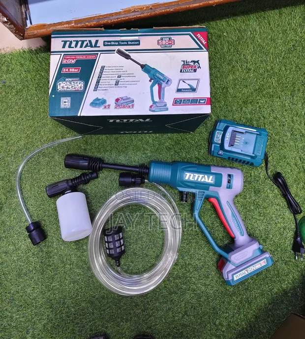 Total Cordless Pressure Washer Rechargeable Car Wash Machine - 1