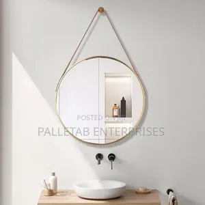 Nordic Wall Hanging Decorative Mirror - Gold