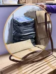 Nordic Wall Hanging Decorative Mirror - Gold - 5