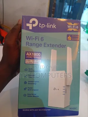 TP-Link RE605X AX1800 Dual-Band WiFi 6 Repeater