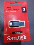 SanDisk Cruzer Blade 8GB Flash Drive - 1