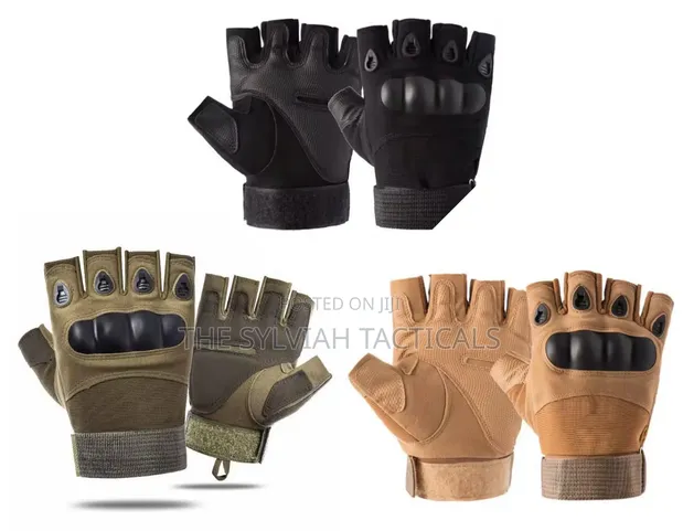 Outdoor Tactical Half Gloves - Brand New - 1
