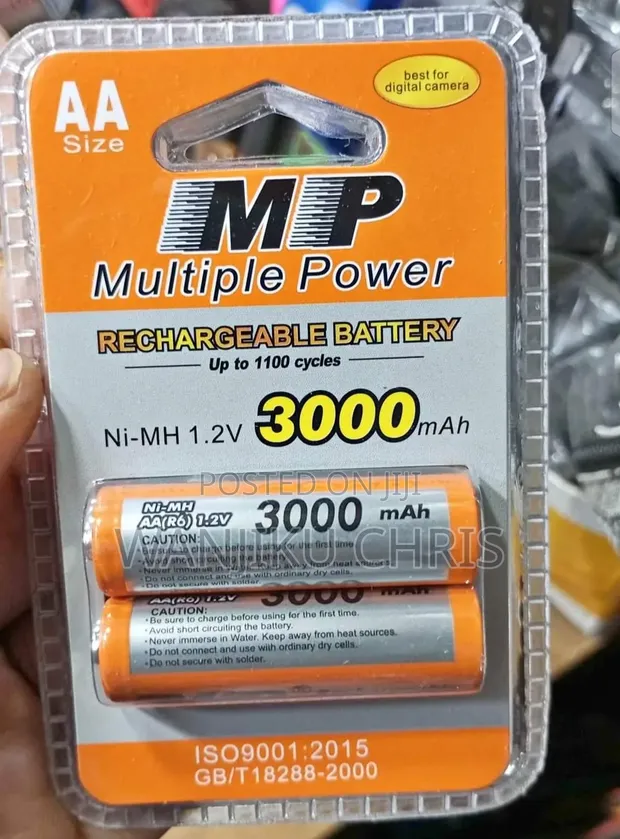 MP Rechargeable Batteries AA & AAA - 1