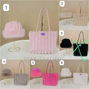 2-in-1 Ladies Fur Bags - New Arrivals