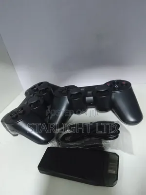 Classic Black Wireless Gaming Set with HDMI Game Stick