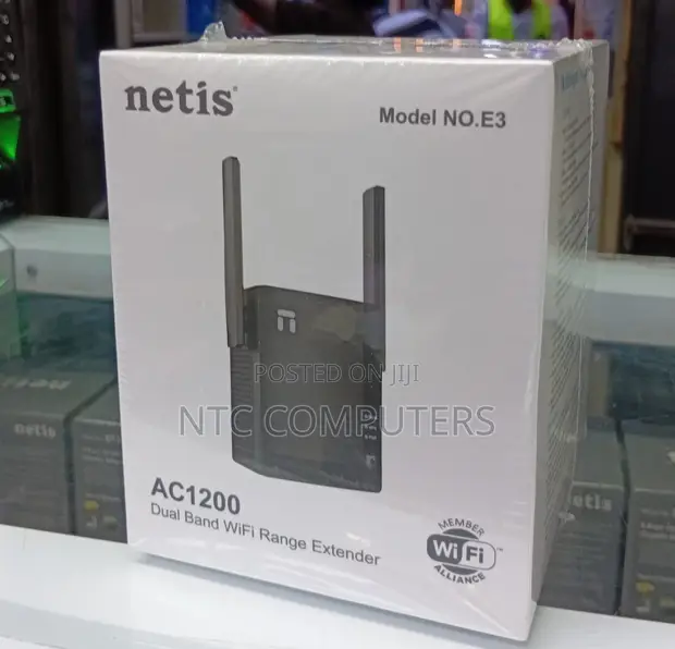 Netis E3 AC1200 WiFi Extender/Repeater - 1